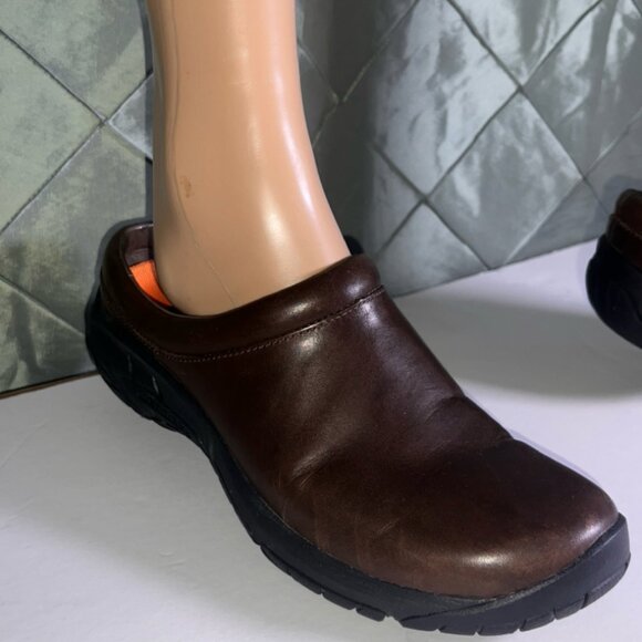 Merrell Primo Chill Brown Leather Slip On Shoes Women's 8.5 GS5‎ - Picture 4 of 10